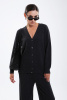 Кардиган жен 08397 каш Munkh (2XL-52, 75 графитовый)