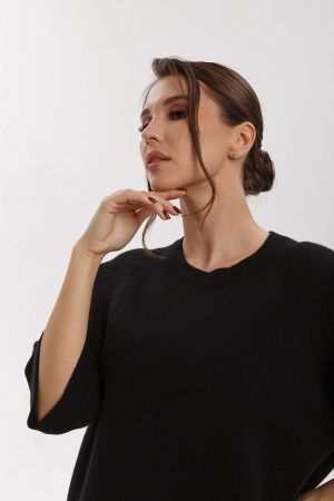 Платье KW082748 гоби (S-M, 1481 черн)