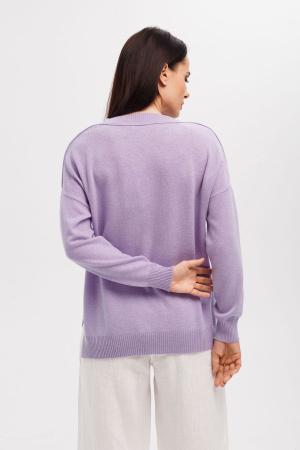 Пуловер жен 02056 каш Мунх (L-48, 728 лаванд)