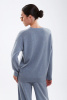 Кардиган жен 08397 каш Munkh (M-46, 1402 голубо-синий)