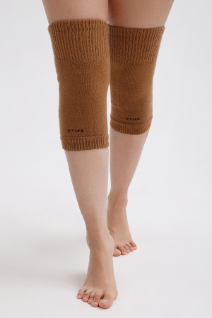 Наколенники короткие 70% шерсть ТОД (F, рыжий)