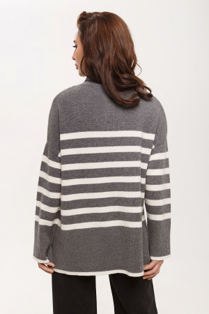 Свитер жен 12187 каш Мунх КХ (L-48, 74/01 сер*бел)