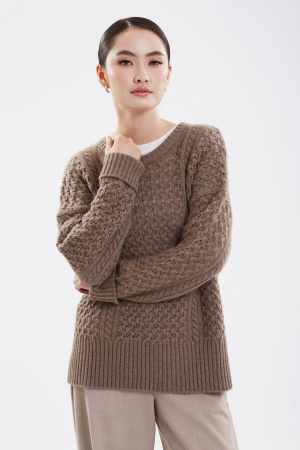 Джемпер KW045529 Гоби (L, 57 коричневый)