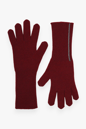 Перчатки 31131 кашемир мунх КХ (F, 46 бордо)