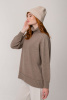 Свитер жен 12078 каш Munkh (2XL-52, 57 коричневый)