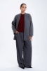 Кардиган жен каш 08384 Munkh (XL-50, 74 серый)