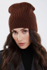 Шапка 2134 КЖ (F, шоколадный)