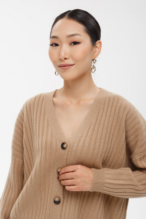 Кардиган жен 08343 каш Мунх КХ (S-44, 1327 песочный)