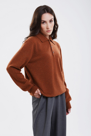 Сорочка 11009-Ж на пугов каш Мунх (M-46, 808 кирпичный)