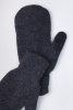 Варежки взрослые 70% шерсть Бат Сежу (1, графитовый)