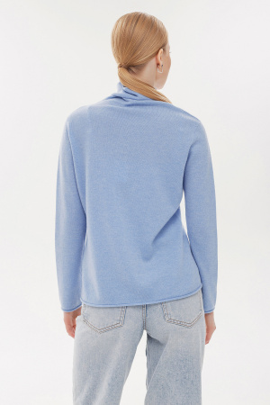 Водолазка жен 12127 каш Munkh (M-46, 520 голубой)