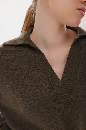 Платье 13171 каш Мунх КХ (L-48, 740 хаки)