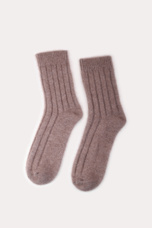 Носки кашемир ТОД (34-36, коричневый )