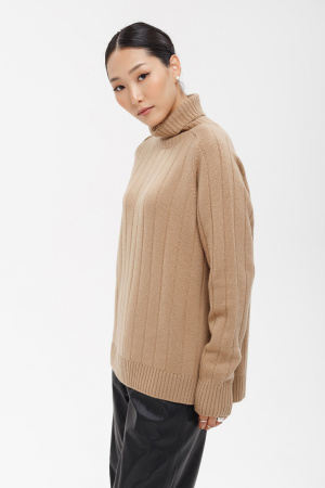 Свитер жен 12175 каш Мунх (2XL-52, 1327 песочный)