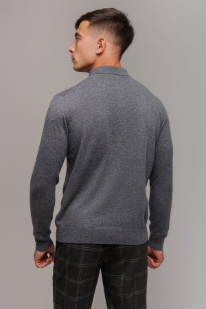 Сорочка муж на пугов KM010140 гоби (M-46, 147 темно-серый)