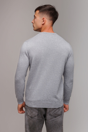 Джемпер муж КМ040800 (420169WE (416014)) гоби (S-44, 148 светло-серый)