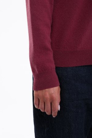 Джемпер жен 01117 каш мунх (S-44, 1209 брусничный)