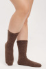 Носки 100% шерсть ТОД (34-36, шоколадный)