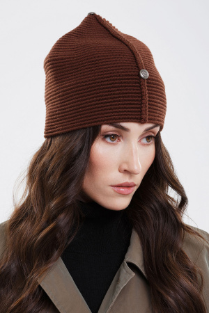 Шапка 2533 КЖ (F, шоколадный)