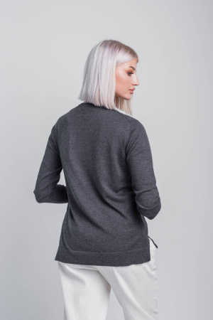 Джемпер жен 01219 шелк+каш мунх (3XL-54, 419 граф)