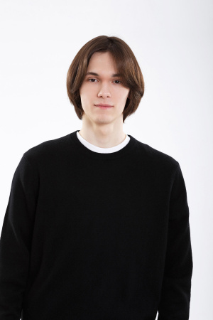 Джемпер муж КМ040800 (420169WE (416014)) гоби (M-46, 1481 черн)