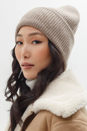 Шапка c отворотом ШК-101832 КАШЕМИР ХАУС (MAGNAG) (F, 28 коричневый)