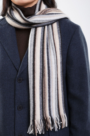 Шарф каш ХA19004z БлюСкай (180*20, 7, multicolor)