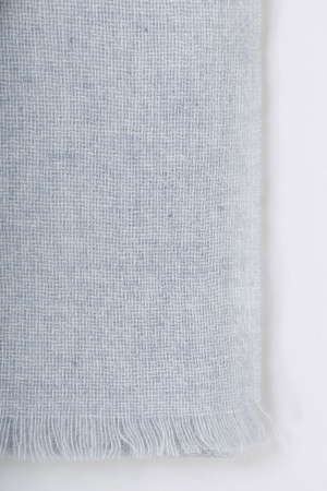 Палантин кашем WF57048 БлюСкай  (180*70, 1100 пастельно-голуб)