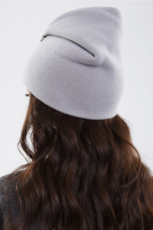 Шапка 2528 КЖ (F, сер*беж)