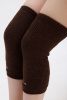 Наколенники длинные 70% шерсть ТОД (F, шоколадный)