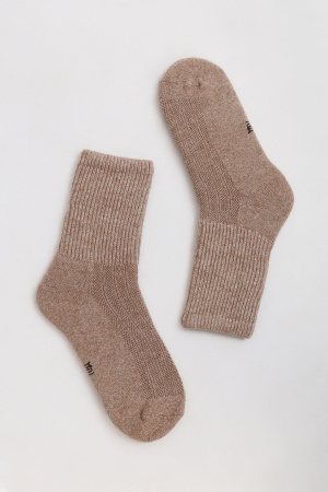 Носки 70% шерсть ТОД (34-36, коричневый )