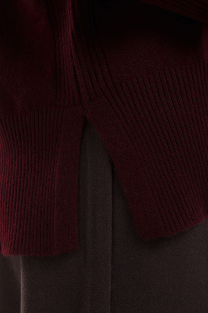 Джемпер жен 01-25-200-ОС Гоеол (2XL-52, 1327 темно-борд)