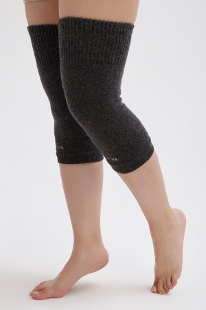 Наколенники длинные 70% шерсть ТОД (F, графитовый)
