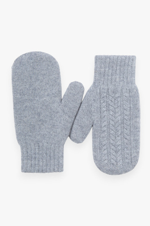 Варежки 30120 каш мунх КХ (F, 148 светло-серый)