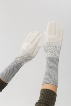 Перчатки КW190528 гоби (F, 755/148/люрекс)