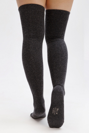 Чулки 70% шерсть ТОД (F, графитовый)