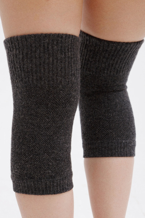 Наколенники короткие 70% шерсть ТОД (F, графитовый)