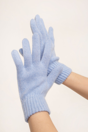 Перчатки 31100 кашемир мунх (F, 520 голубой)