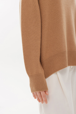 Свитер жен 12159 каш Мунх (XL-50, 1327 песочный)