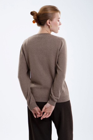 Кардиган жен 08478 (08179) каш Munkh (M-46, 57 коричневый)