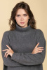 Свитер жен 12078 каш Мунх (2XL-52, 74 серый)