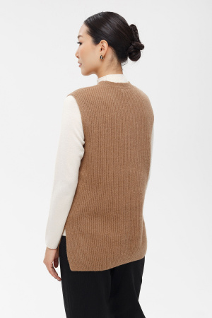 Жилет жен 06055 вербл Мунх (M-46, 02 baby camel)