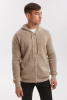 Кардиган муж KМ120657 с капюш на молнии Гоби (M-46, 1000/57 беж-сер/кор)