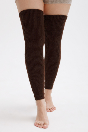 Гетры 70% шерсть ТОД (F, шоколадный)