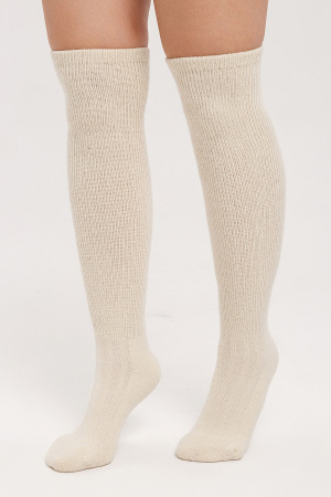 Гольфы 100% шерсть ТОД (F, бежевый )