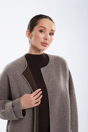 Кардиган жен як 32153 Munkh (XL-50, 06/05 св-серый*кор)