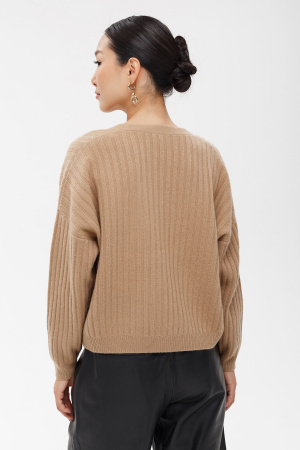 Кардиган жен 08343 каш Мунх КХ (S-44, 1327 песочный)