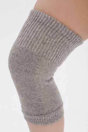 Наколенники короткие 70% шерсть ТОД (F, серый)