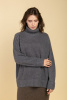 Свитер жен 12078 каш Munkh (2XL-52, 74 серый)