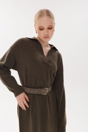 Платье 13171 каш Мунх КХ (L-48, 740 хаки)